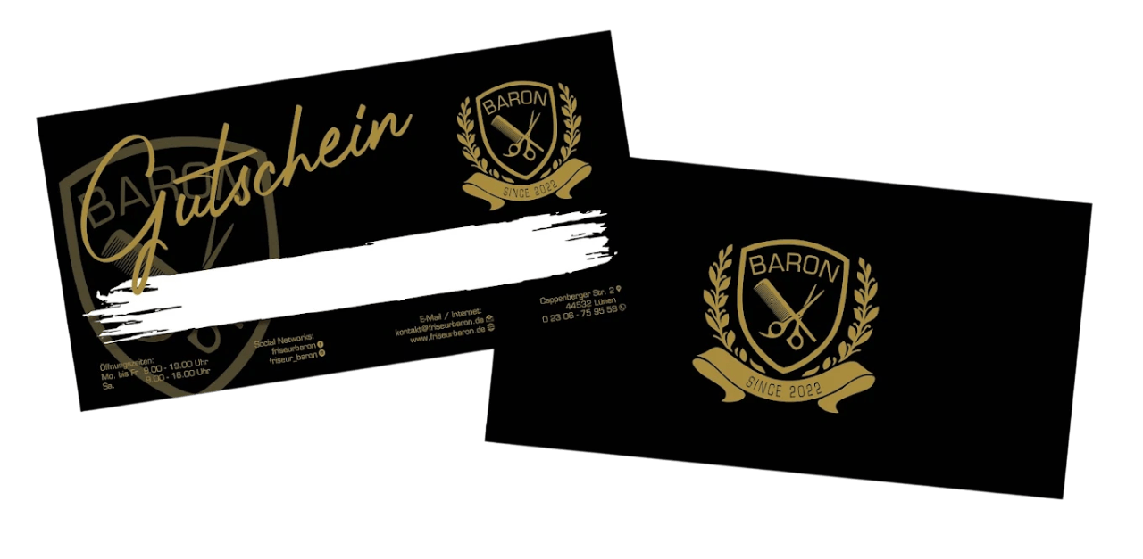 Friseur Baron Gutschein
